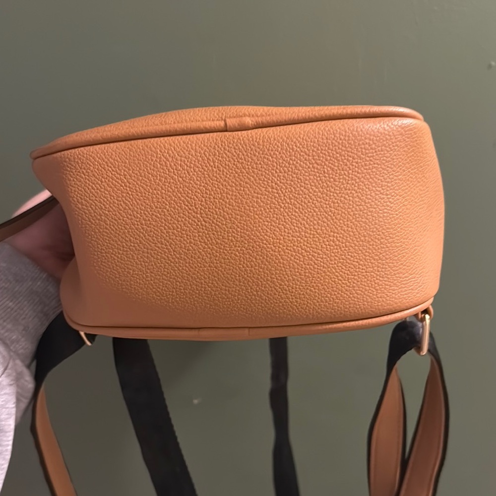 Tan Leather Mini Backpack - Picture 5 of 5
